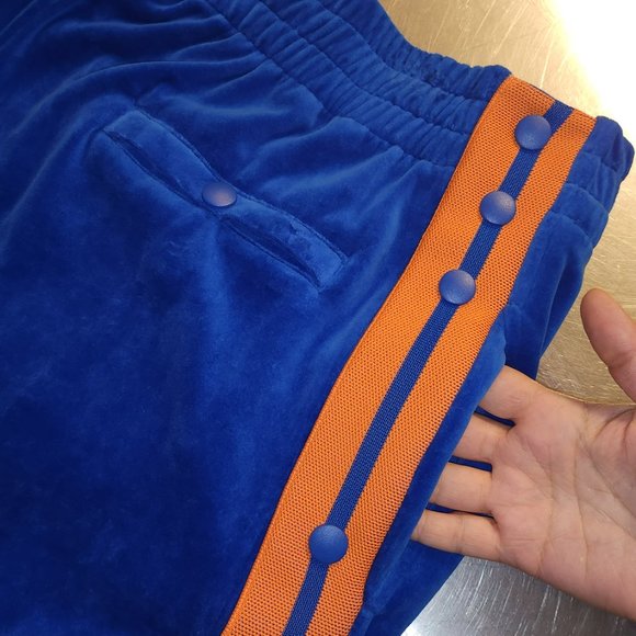 RARE Men's Vintage NBA Knicks Velour Warmup Suit - XXL - Picture 13 of 15